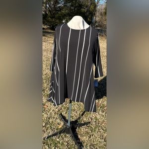 Alfani Womens Plus Size Striped Top Size 2x